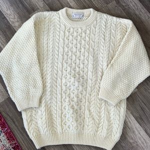 Highland House Wool sweater. Made in Scotland. 100% wool
